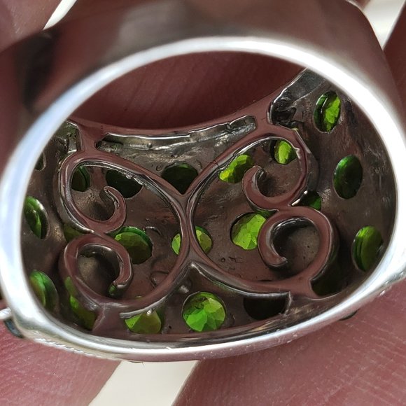 Russian Emerald ring - Picture 4 of 9